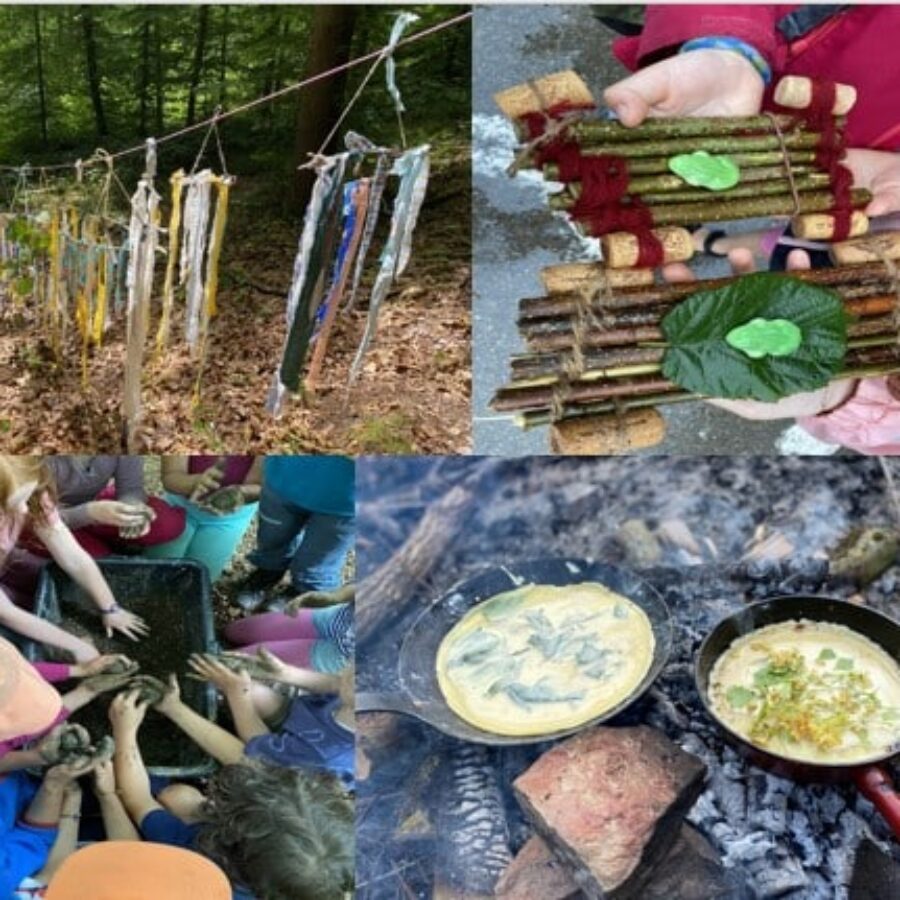 Luft Wasser Erde und Feuer
